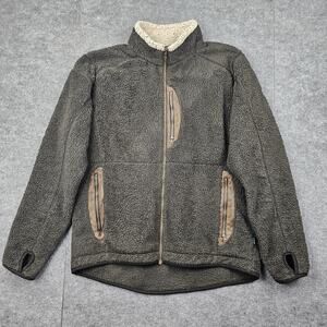 Kuhl Fleece Jacket Mens Large High Pile Full Zip Outdoor Warm Utility Hiking